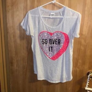 Vs pink bling tshirt